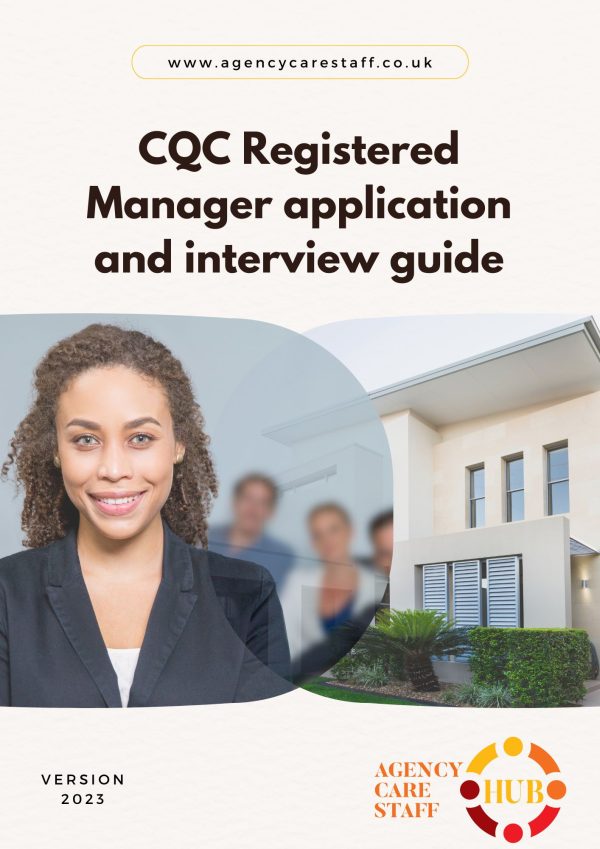 Cover of CQC Registered Manager application and interview guide