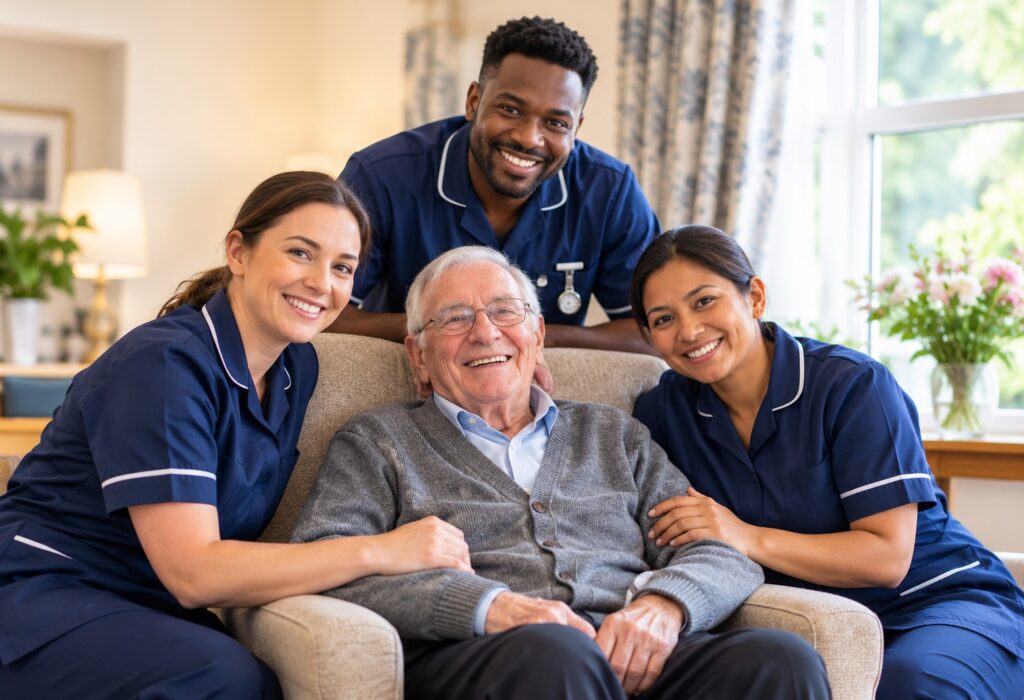 healthcare staffing across England and Wales